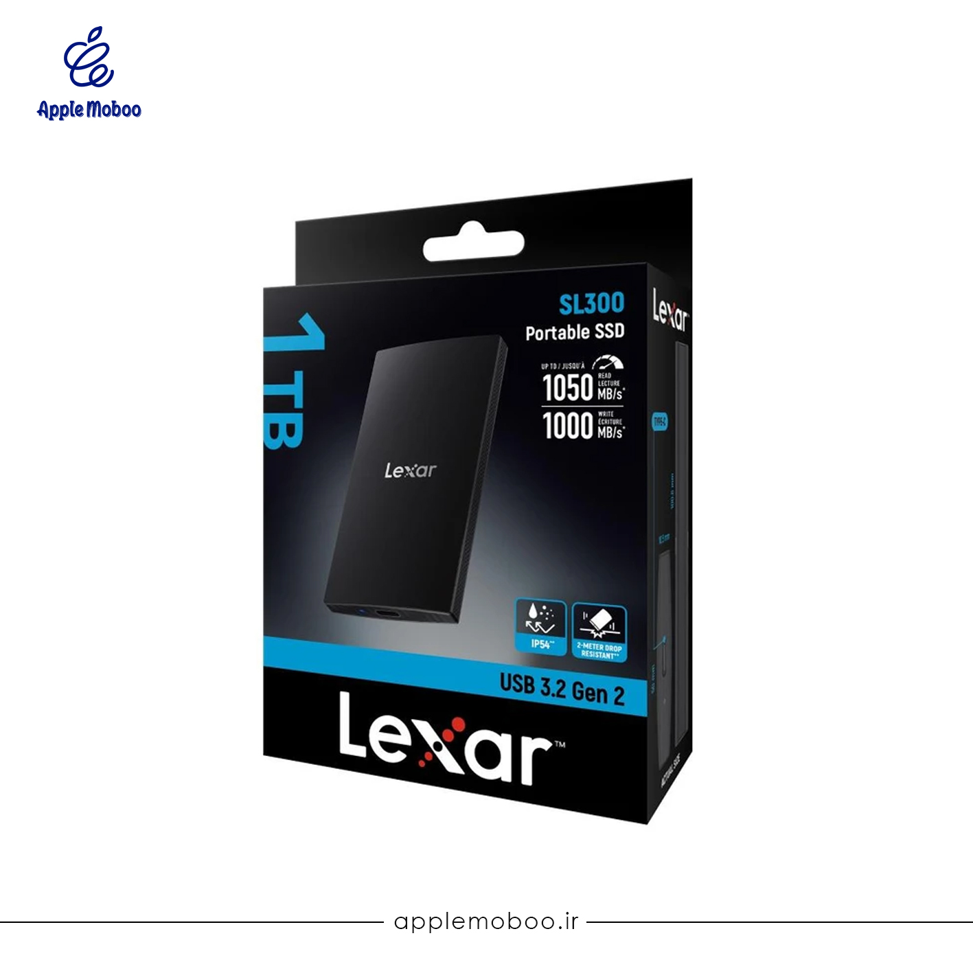 اس اس دی اکسترنال لکسار مدل SL300 ظرفیت 1 ترابایت رابط USB 3.2 Gen2