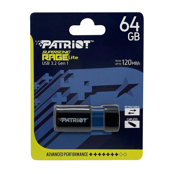 فلش مموری patriot با ظرفیت 64 گیگ