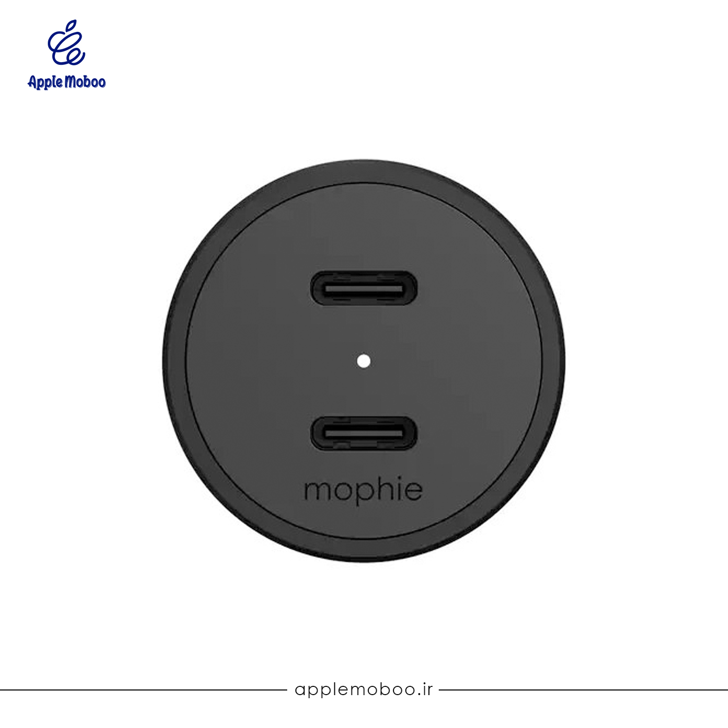 شارژر فندکی خودرو ۶۰ وات موفی مدل mophie 60W Dual Port USB-C