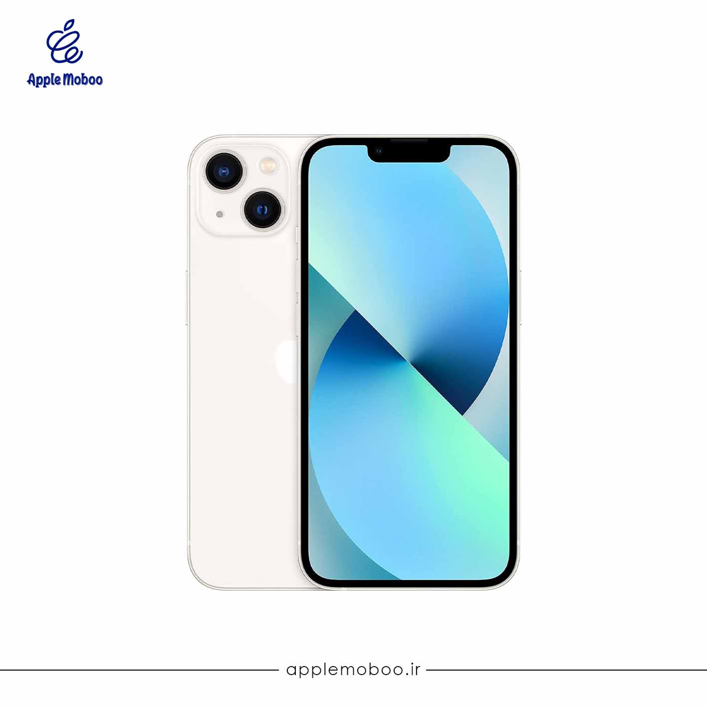 گوشی موبایل دست دوم اپلiphone 13 CHA  ظرفیت 128 گیگ سفید