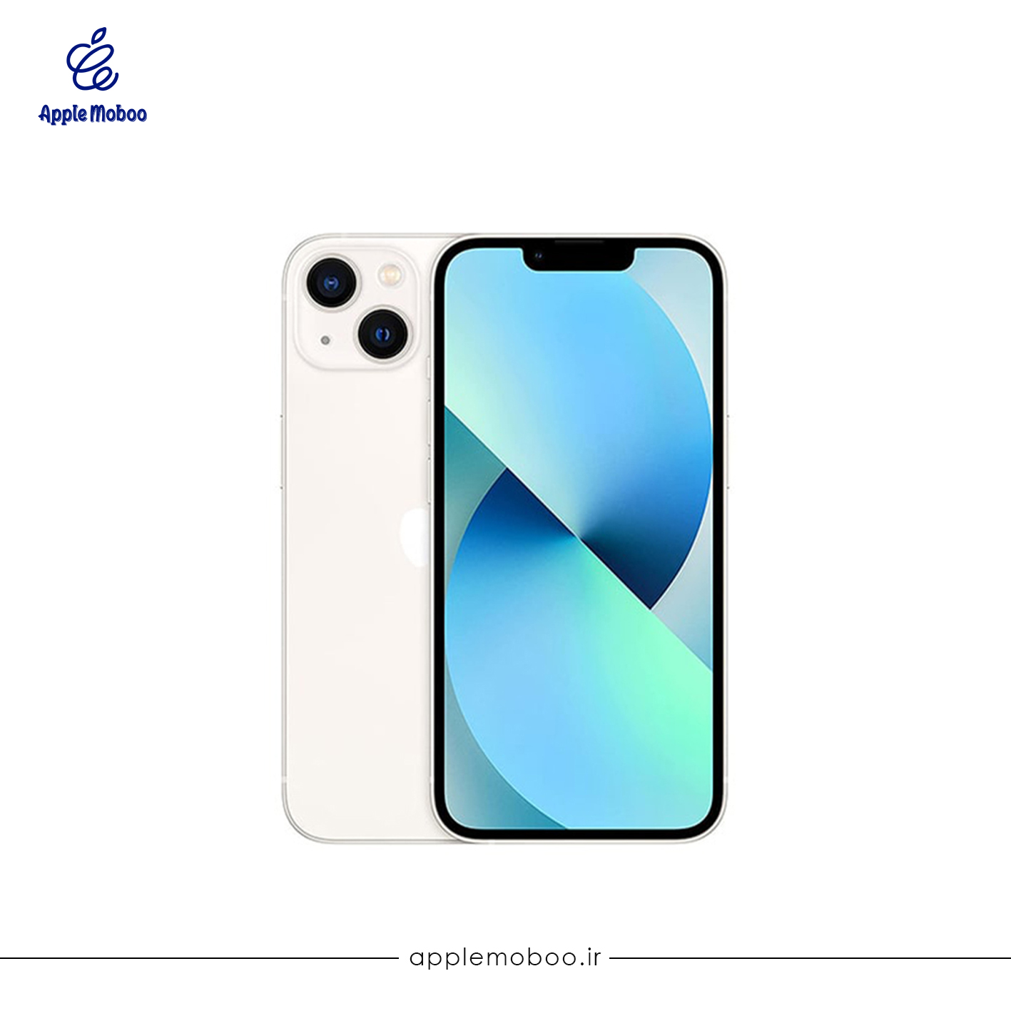 گوشی موبایل دست دوم اپلiphone 13 CHA  ظرفیت 128 گیگ سفید