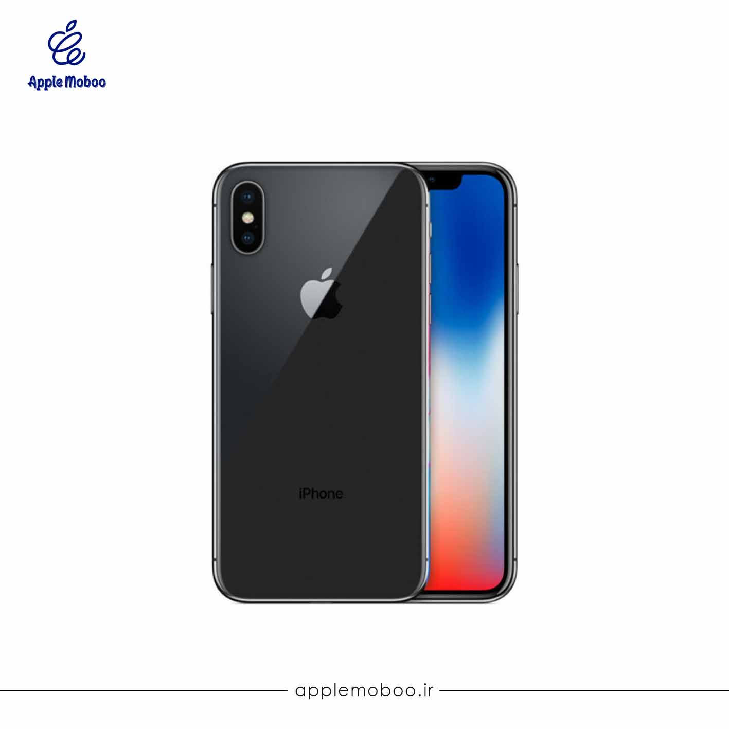 گوشی موبایل دست دوم اپلiphone X  LLAظرفیت 256 گیگ رنگ مشکی