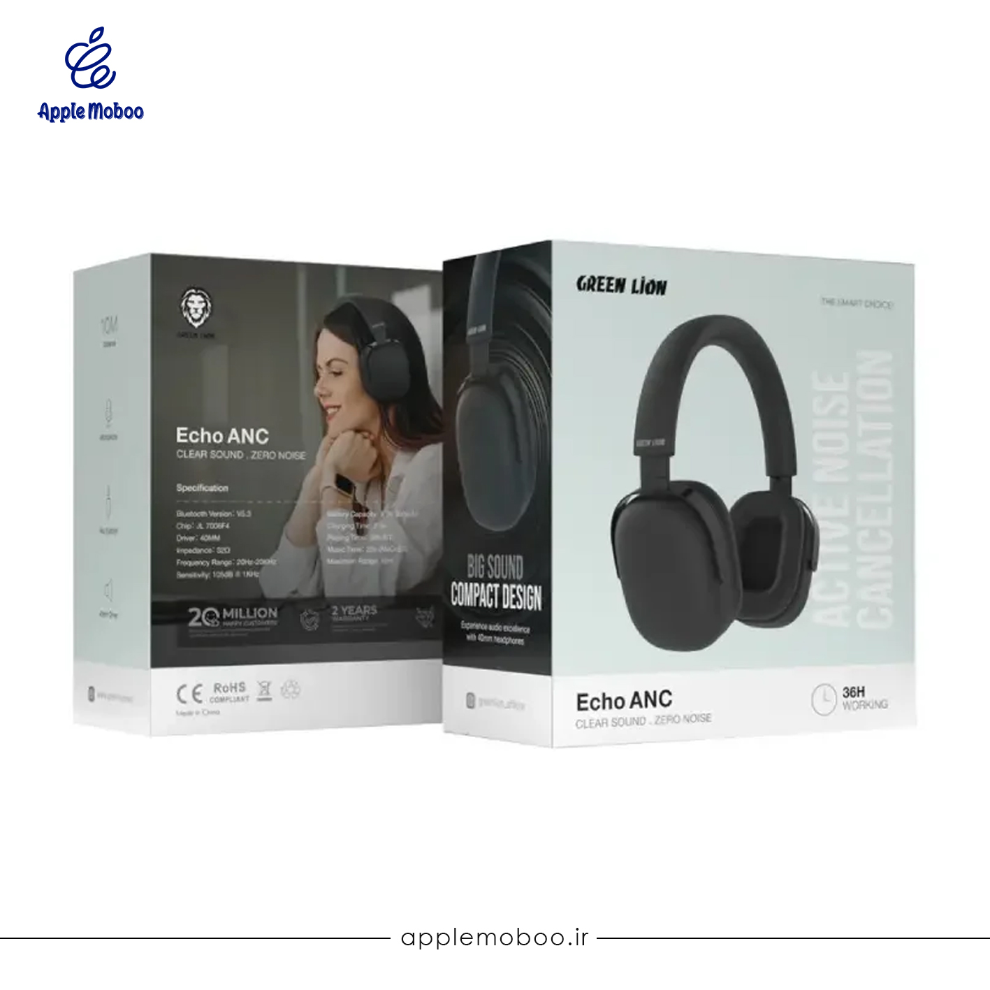 هدفون بلوتوثی گرین لاین مدل Echo ANC