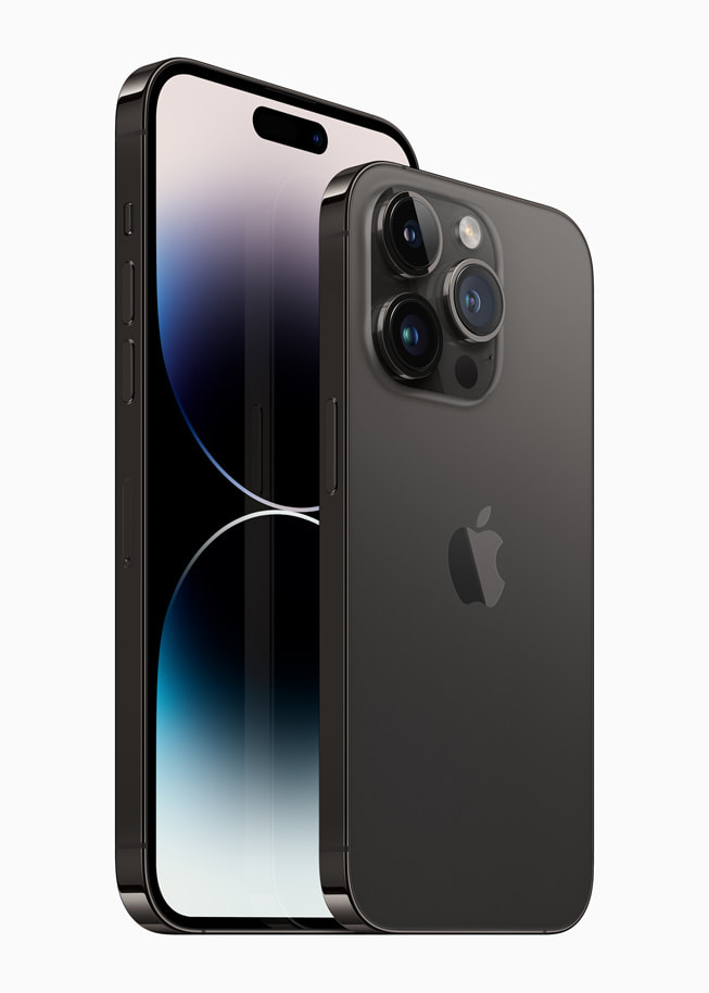  گوشی موبایل دست دوم اپلiphone 14 ProMax دو سیم 256 گیگبایت رنگ مشکی